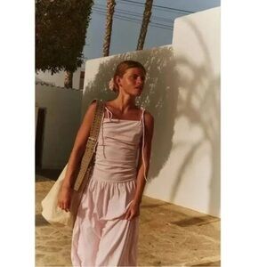 Free people Liza Drop-Waist Midi dress